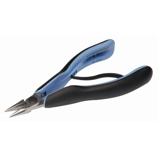 Alicates de boca semirredonda corta ERGO™ con mango sintético bi-componente | RX 7893